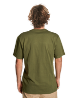 The Quiksilver Mens Circle Up T-Shirt in Four Leaf Clover