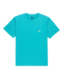 The Quiksilver Mens Basic T-Shirt in Aqua