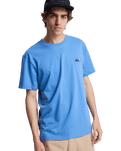 The Quiksilver Mens Basic T-Shirt in Riviera