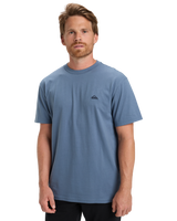 The Quiksilver Mens Basic T-Shirt in China Blue