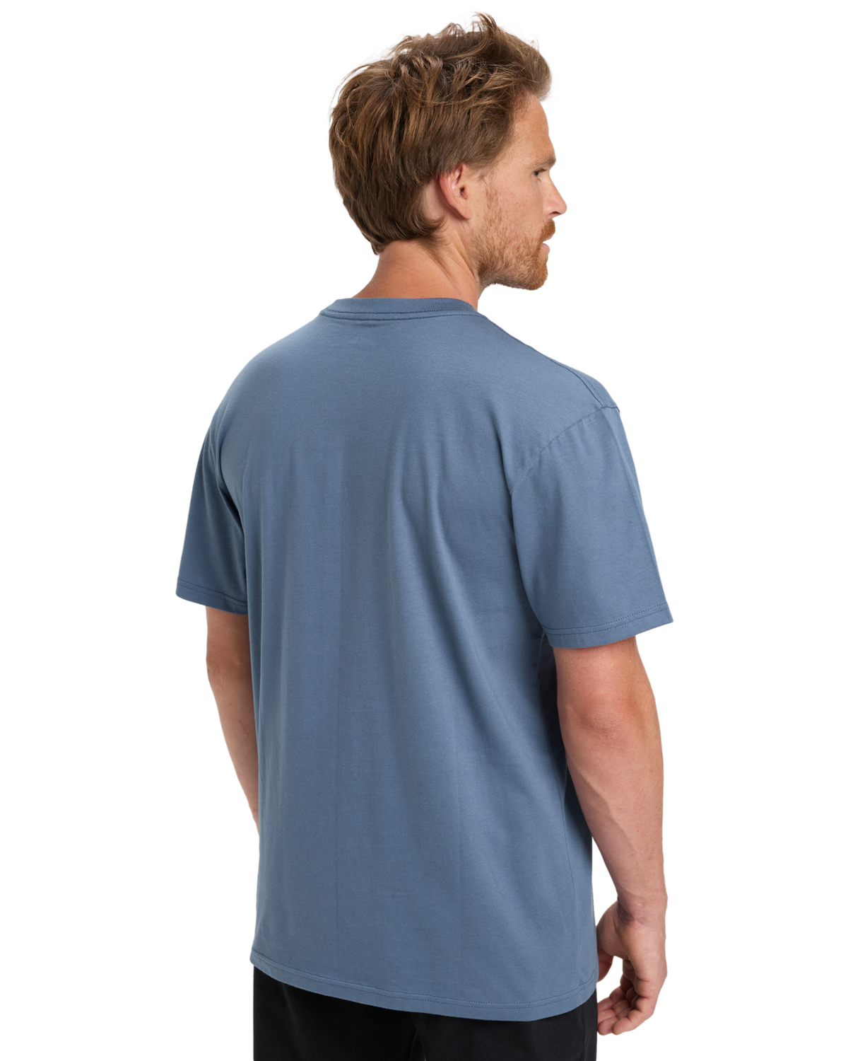 The Quiksilver Mens Basic T-Shirt in China Blue