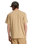 The Quiksilver Mens Basic T-Shirt in Khaki