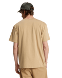 The Quiksilver Mens Basic T-Shirt in Khaki