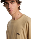 The Quiksilver Mens Basic T-Shirt in Khaki