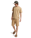 The Quiksilver Mens Basic T-Shirt in Khaki