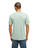 The Quiksilver Mens Basic T-Shirt in Iceberg Green