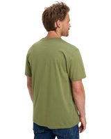 The Quiksilver Mens Basic T-Shirt in Loden Green