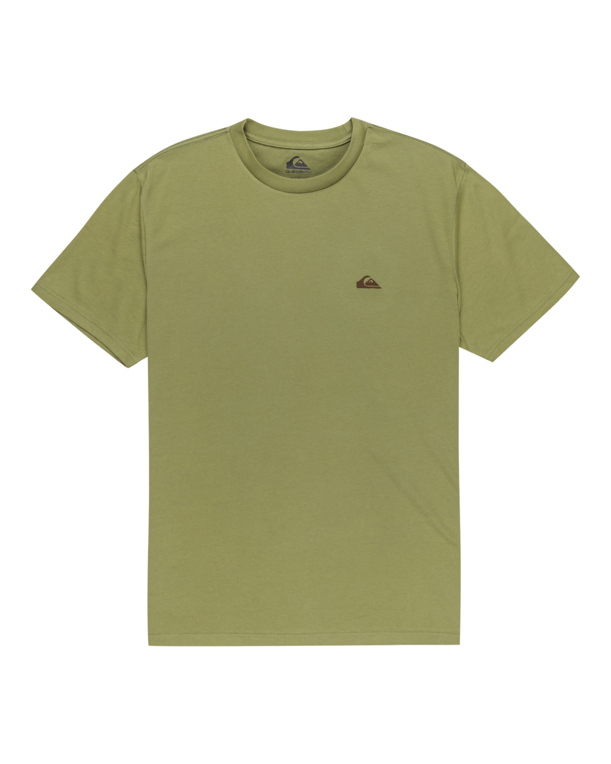 The Quiksilver Mens Basic T-Shirt in Loden Green