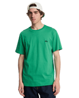 The Quiksilver Mens Basic T-Shirt in Leprechaun
