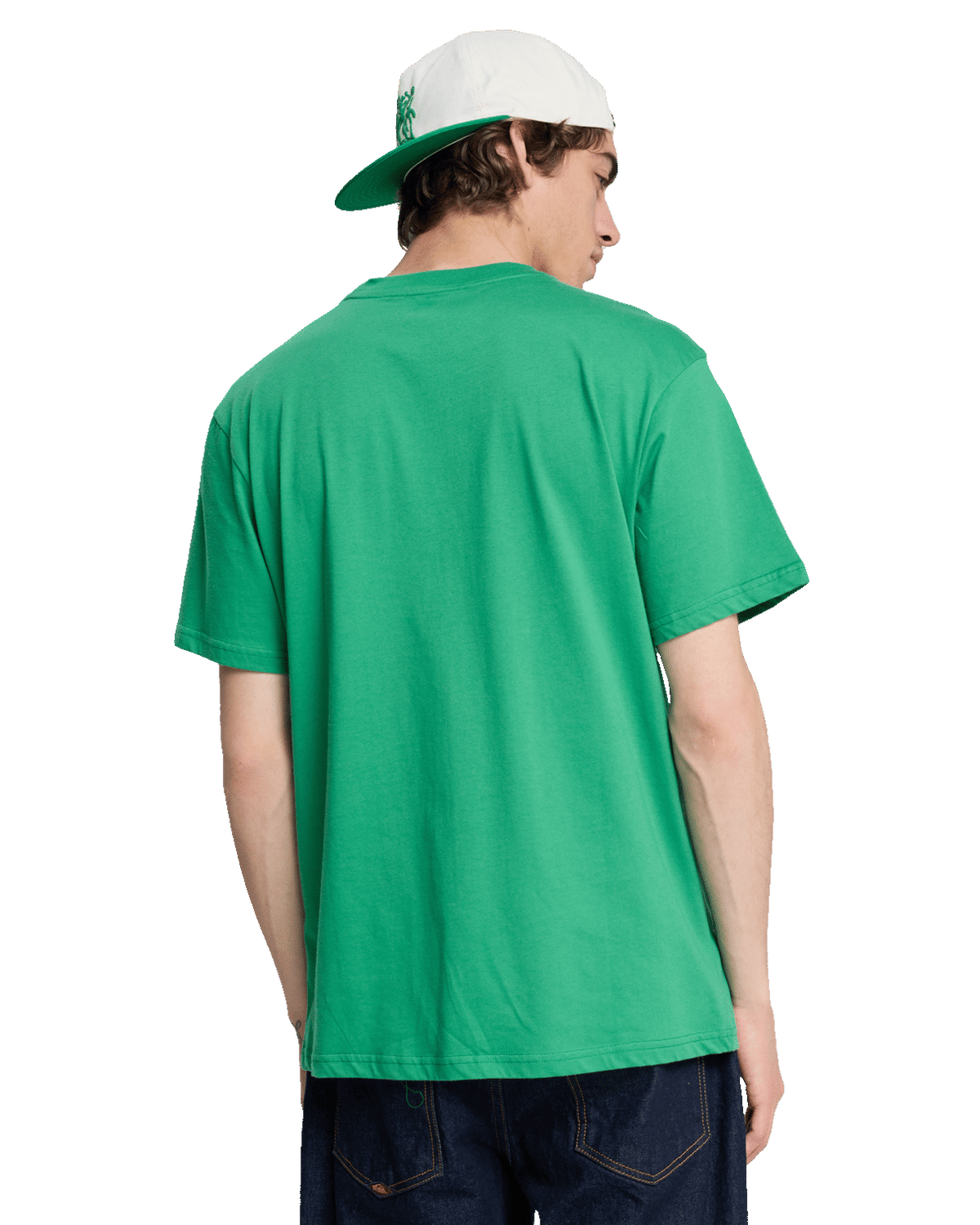 The Quiksilver Mens Basic T-Shirt in Leprechaun