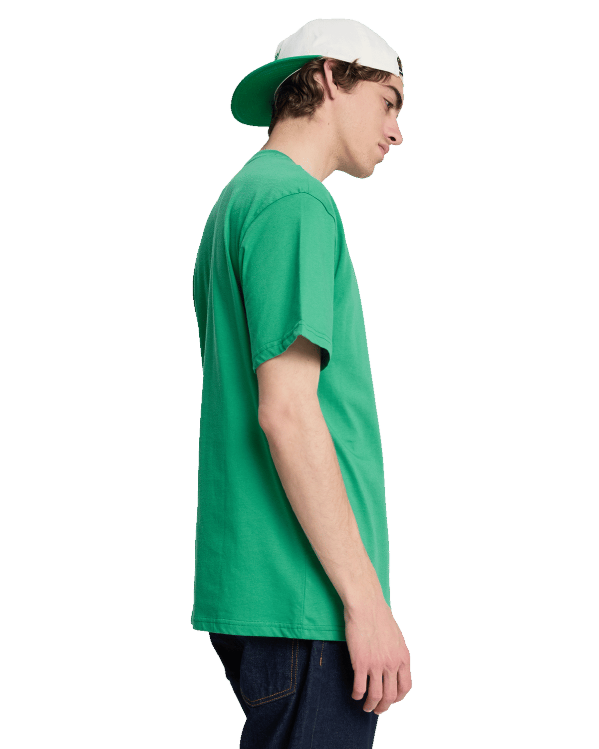 The Quiksilver Mens Basic T-Shirt in Leprechaun
