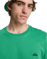 The Quiksilver Mens Basic T-Shirt in Leprechaun