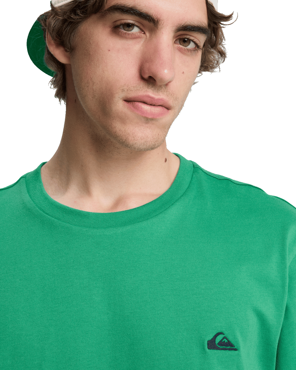 The Quiksilver Mens Basic T-Shirt in Leprechaun