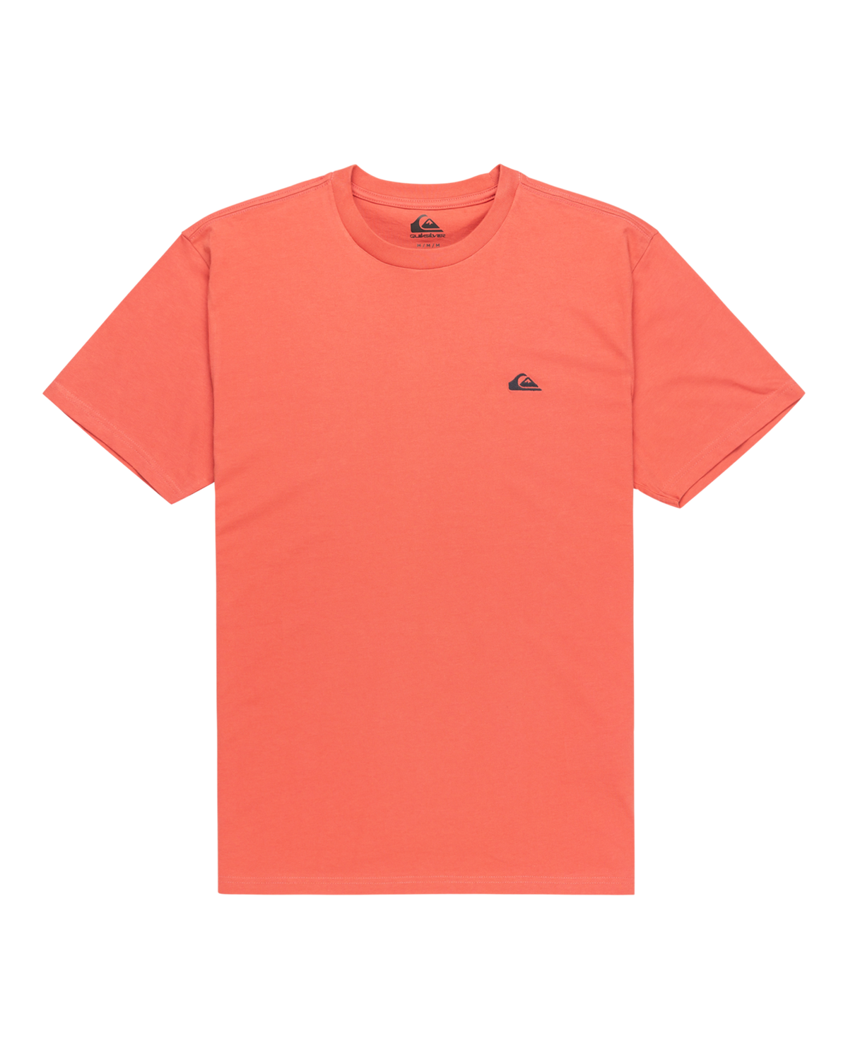 The Quiksilver Mens Basic T-Shirt in Mineral Red