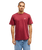The Quiksilver Mens Basic T-Shirt in Oxblood Red