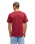 The Quiksilver Mens Basic T-Shirt in Oxblood Red