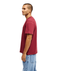 The Quiksilver Mens Basic T-Shirt in Oxblood Red