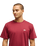 The Quiksilver Mens Basic T-Shirt in Oxblood Red