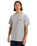 The Quiksilver Mens Basic T-Shirt in Light Grey Heather