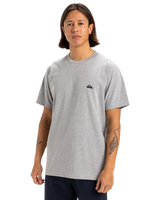The Quiksilver Mens Basic T-Shirt in Light Grey Heather