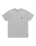 The Quiksilver Mens Basic T-Shirt in Light Grey Heather