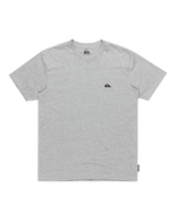 The Quiksilver Mens Basic T-Shirt in Light Grey Heather