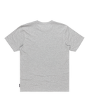 The Quiksilver Mens Basic T-Shirt in Light Grey Heather