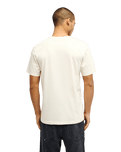 The Quiksilver Mens Basic T-Shirt in Bone White