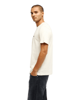 The Quiksilver Mens Basic T-Shirt in Bone White