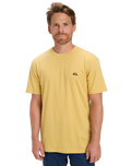 The Quiksilver Mens Basic T-Shirt in Rattan