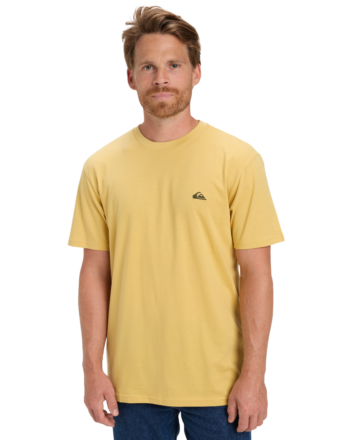 The Quiksilver Mens Basic T-Shirt in Rattan