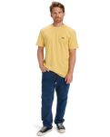 The Quiksilver Mens Basic T-Shirt in Rattan