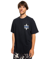 The Quiksilver Mens Geo Quik T-Shirt in Black