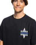 The Quiksilver Mens Geo Quik T-Shirt in Black