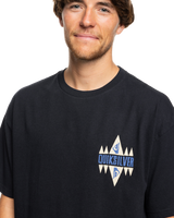 The Quiksilver Mens Geo Quik T-Shirt in Black