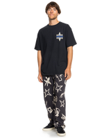 The Quiksilver Mens Geo Quik T-Shirt in Black