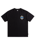 The Quiksilver Mens Geo Quik T-Shirt in Black