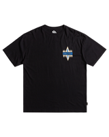 The Quiksilver Mens Geo Quik T-Shirt in Black