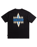 The Quiksilver Mens Geo Quik T-Shirt in Black