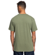 The Quiksilver Mens NEP Screen T-Shirt in Four Leaf Clover