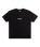 The Quiksilver Mens Simple Lettering T-Shirt in Black