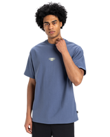 The Quiksilver Mens Mercury Tribe T-Shirt in Vintage Indigo