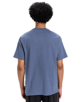 The Quiksilver Mens Mercury Tribe T-Shirt in Vintage Indigo