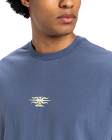 The Quiksilver Mens Mercury Tribe T-Shirt in Vintage Indigo