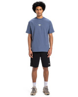 The Quiksilver Mens Mercury Tribe T-Shirt in Vintage Indigo