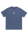 The Quiksilver Mens Mercury Tribe T-Shirt in Vintage Indigo