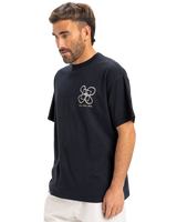The Quiksilver Mens Outside Inside T-Shirt in Black