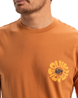 The Quiksilver Mens EVO Roads End T-Shirt in Bran