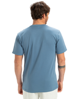 The Quiksilver Mens EVO Bubble Wrapped T-Shirt in Coronet Blue