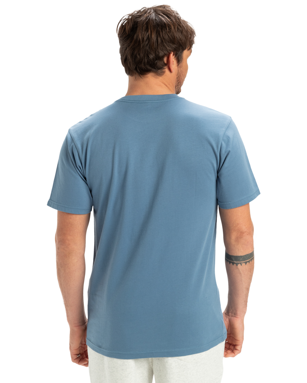 The Quiksilver Mens EVO Bubble Wrapped T-Shirt in Coronet Blue